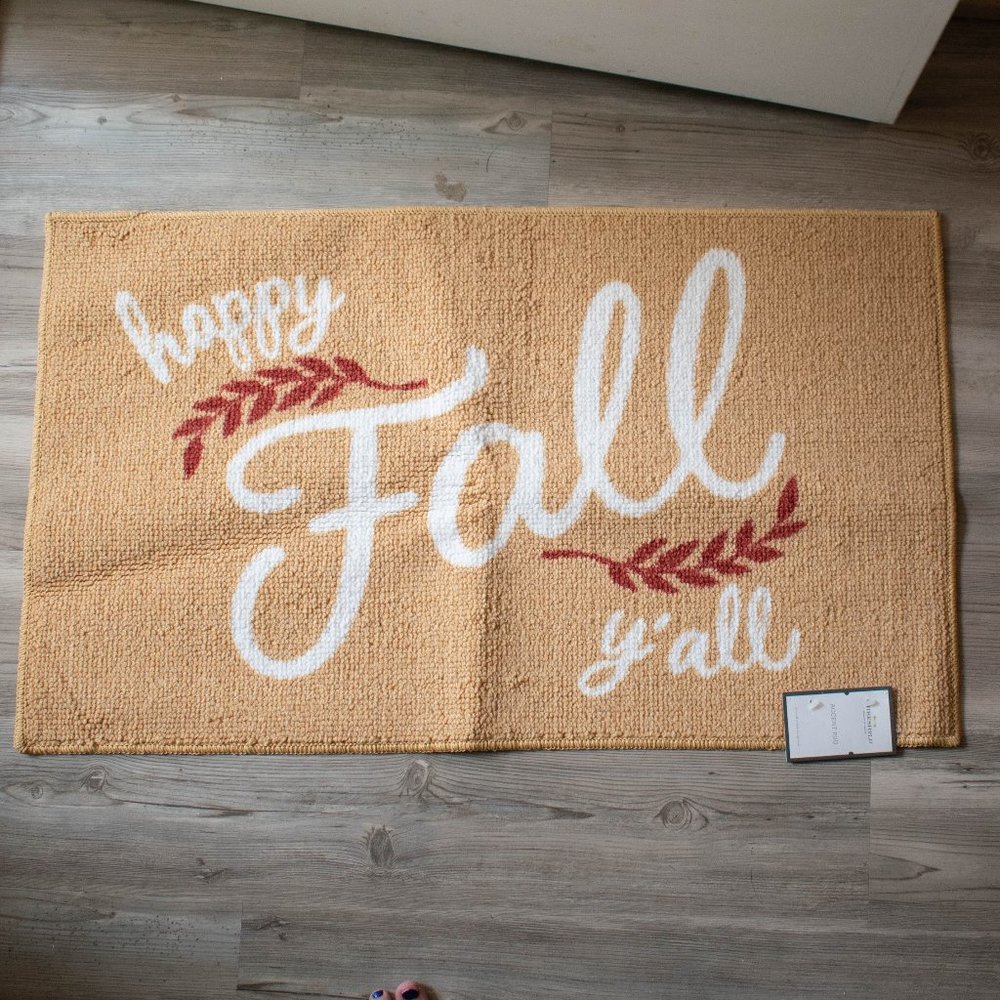 Threshold Gold Accent Indoor Rug‎